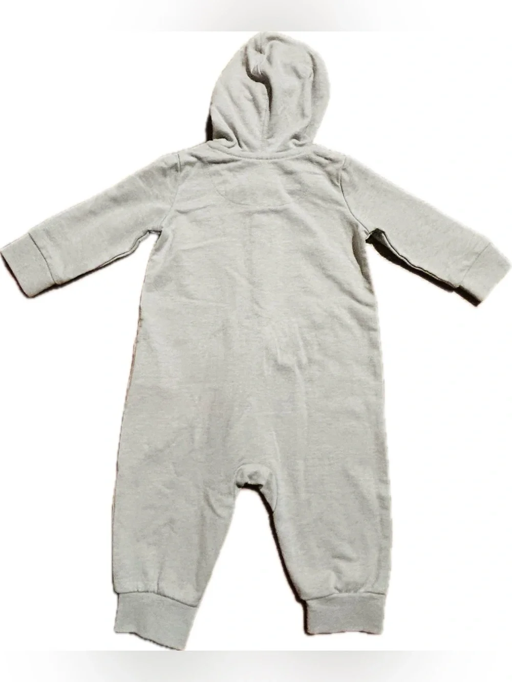 Nike Air Jordan Baby Boys Grey Jumpman Zip Up Romper 3-6 Months - worn once.